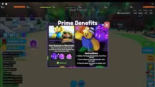 Claiming Amazon Gaming Benefit Items in Mining Simulator 2 Roblox