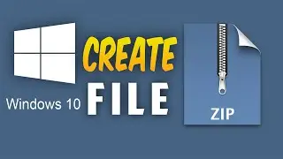How to Create a ZIP Folder | How to Compress Big Files | Create ZIP File Windows PC