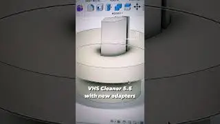 VHS Cleaner 5.5 with new and redesigned adapters
