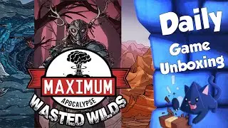Maximum Apocalypse Wasted Wilds  Daily Game Unboxing
