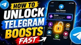 How to UNLOCK Telegram Channel Boosts FAST