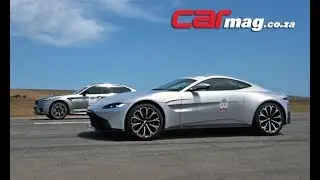 DRAG RACE: BMW M5 Competition vs Aston Martin Vantage