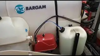 Bargam Demount Sprayer with 6m Wind foil covered boom