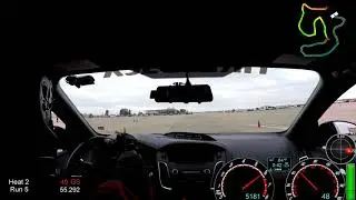NRSCCA Autocross - 2019-10-27 Heat 2 Run 5
