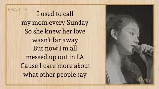 BABYMONSTER PHARITA 'What Other People Say' Lyrics