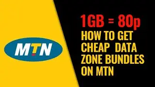 HOW TO GET MTN 1GB FOR 0.80p. CHEAP ZONE BUNDLES *135#