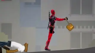 Wolverine Vs Sabertooth in Melon Sandbox
