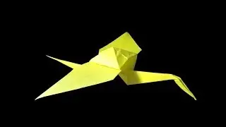 Сделай сам - Журавлик счастья из бумаги!