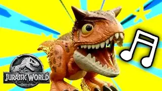 Carno CHOMP + More Jurassic World Music Videos 🦖🎶 | Jurassic World | Mattel Action!
