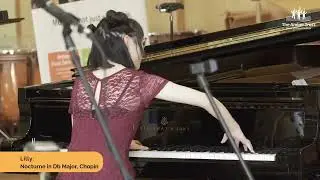 Lilly plays Chopin's Nocturne in Db Major