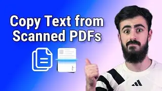 How to Copy Text from Scanned PDF Document | Copy Text from PDF Free