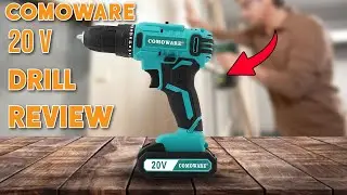 COMOWARE 20V Cordless Drill Review 2024