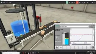 Bottle filling line - Factory IO/Tia Portal V16/ControlPID