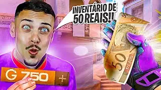 INVENTÁRIO COMPLETO COM 50 REAIS NO STANDOFF 2! (750 GOLDS) *com faca*