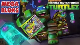 Обзор на черепашек-ниндзя от Mega Bloks!😱
