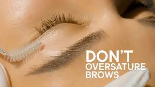 Why You Should Not Oversaturate Brows
