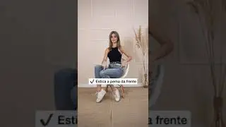 Olha essa dica de foto sentada!