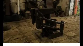 Homemade tractor.The process of Assembly.The soft seat.#41
