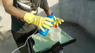 Desinfectante de zapatos  casero  para prevenir el COVID-19\\ Ernesto p