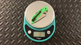 Spyderco Salt 2 Weight