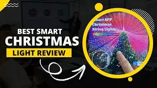 Smart Christmas Lights | 50+Preset Scenes Smart Christmas Lights-100 Ft | Christmas Lights