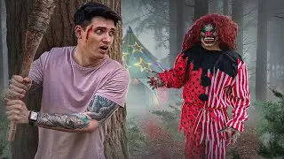 ПРЯЧЕМСЯ ОТ МАНЬЯКА В ГЛУХОМ ЛЕСУ. МАНЬЯК ХОЧЕТ ПОИГРАТЬ