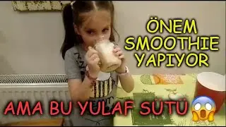 Özel Anlar: Minik Şef Önem Annesiyle Smoothie Yapıyor!