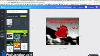 How to resize an upload in Canva.com