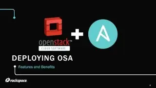 Deploying & Operating your OpenStack Cloud with Ansible