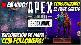 ¡Probando TODO de la NUEVA TEMPORADA DE APEX LEGENDS! Exploración de mapa, Pase de batalla ¡Y mas!