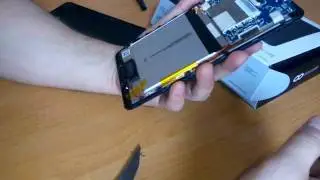 GOCLEVER 700N LITE. Замена стекла (тачскрина) планшета.