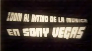 |TUTORIAL| ¿Como hacer Zoom al ritmo de la musica? |Sony Vegas|