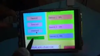 Test PyQt5 GUI TFT LCD Touch Screen