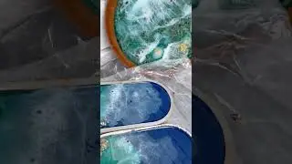 Мое морюшко 🌊  Гипс + смола . Как вам идея ? 