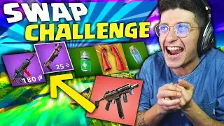NON SO COME MA HO VINTO LA SWAP CHALLENGE SU FORTNITE !!