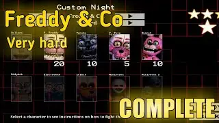 Sister Location: Freddy & Co, Very Hard complete