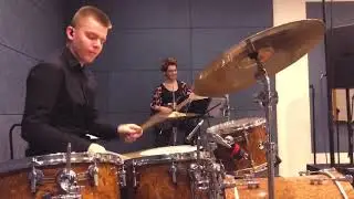 Александр Федин Барабанщик группы WD .Выступление с оркестром A'melon Big Band