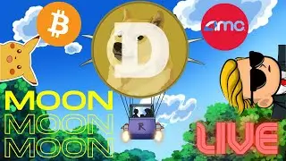 JUNE TO THE MOON! DOGECOIN & AMC PUMPING LIVE! Bitcoin BTC Price Predictions