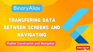 Mastering Flutter: Transmitting Data Between Screens with Constructors | BinaryAlias