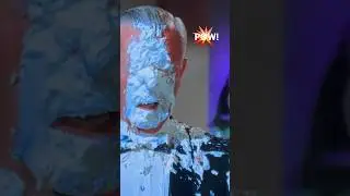 Commissioner Gordon gets a pie in the face! #pieintheface
