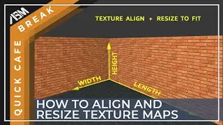 How to align and resize texture maps to fit in ARCHICAD