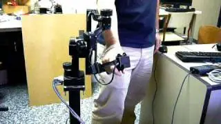 Grips Kraft Telerobotics master works as a spring