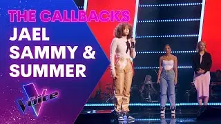 Jael, Sammy & Summer Sing Ariana Grande Songs | The Callbacks | The Voice Australia