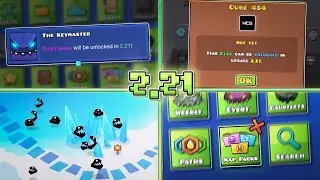 The Map, Cambios Importantes, Nuevos Modos De Juego y Más | Noticias de Geometry Dash 2.21