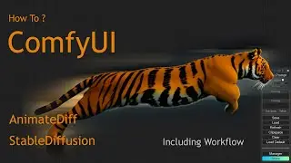 ComfyUI Animatediff stable diffusion animation 