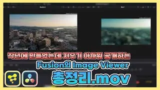 [다빈치리졸브 & Fusion Studio] 🎉Image Viewer 총정리 | 작년에 만들었는데 지우기 아까워 공개 😥