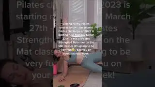 new Pilates challenge starting next week✨ 