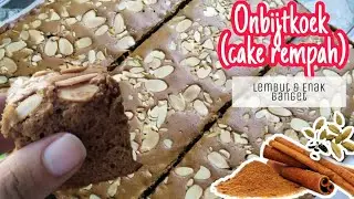 Cake REMPAH  ONTBITJKOEK Khas Belanda, enak & lembut bangeet