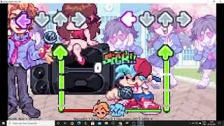 Senpai cantando SIU | Friday night funkin' Senpai Sing SIU version 1.1