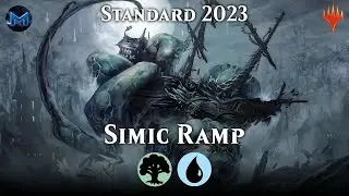 🟢🔵 Simic Ramp Slogurk Slimes the Ladder | Standard 2023 Rotation Proof Future Standard MTG Arena Bo1